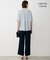 【WEB限定カラーあり】FluidBackSatin ワイドパンツ