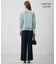 【CLASSY.掲載・新色追加・WEB限定カラーあり】FluidBackSatin ワイドパンツ