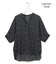 【新色追加・WEB限定】BackSatinAmunzen 5分袖キーネックブラウス