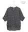 【新色追加・WEB限定】BackSatinAmunzen 5分袖キーネックブラウス