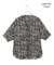 【新色追加・WEB限定】BackSatinAmunzen 5分袖キーネックブラウス