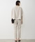 【WEB限定カラーあり】 FluidBackSatin クロップドブラウス
