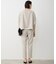 【WEB限定カラーあり】 FluidBackSatin クロップドブラウス