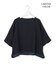 【WEB限定カラーあり】 FluidBackSatin クロップドブラウス