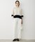 【人気のため新色追加】VIS/NYハイゲージ バイカラーニットT