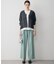 【WEB限定カラーあり】 リヨセルナイロンワッシャー Vネックブルゾン