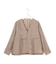 【WEB限定カラーあり】 リヨセルナイロンワッシャー Vネックブルゾン