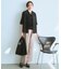 【WEB限定カラーあり】 FluidBackSatin バンドカラーシャツ