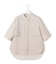【WEB限定カラーあり】 FluidBackSatin バンドカラーシャツ