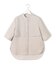 【WEB限定カラーあり】 FluidBackSatin バンドカラーシャツ