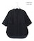 【WEB限定カラーあり】 FluidBackSatin バンドカラーシャツ