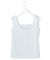 ブライトステッチリブ タンクトップ