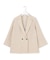 ドライアセテートスラブ 8分袖ジャケット