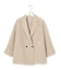 ドライアセテートスラブ 8分袖ジャケット