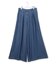 ナチュラルソフトデニム タックワイドパンツ