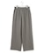 ワッシャーツイル ワイドストレートパンツ