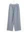 ワッシャーツイル ワイドストレートパンツ