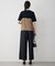 Ry/Liバイオストレッチ ワイドパンツ