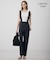 【WEB限定・2WAY】ナチュラルストレッチタフタ オールインワン