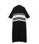 【WEB限定カラーあり】VIS/NYハイゲージ 半袖ポロニットワンピース