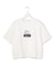 クロップド ロゴTEE（レタードプリント）