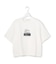 クロップド ロゴTEE（レタードプリント）
