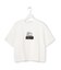 クロップド ロゴTEE（レタードプリント）