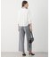 ウール2WAYストレッチ サスペンダー付きワイドストレートパンツ