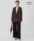 【WEB限定】BackSatinAmunzen キーネックブラウス