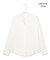 【WEB限定】BackSatinAmunzen キーネックブラウス