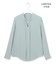 【WEB限定】BackSatinAmunzen キーネックブラウス
