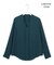 【WEB限定】BackSatinAmunzen キーネックブラウス