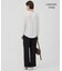 【WEB限定】BackSatinAmunzen キーネックブラウス