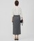 【WEB&一部店舗限定カラーあり】BackSatinAmunzen バンドカラーブラウス