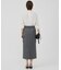 【WEB&一部店舗限定カラーあり】BackSatinAmunzen バンドカラーブラウス