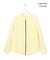 【WEB&一部店舗限定カラーあり】BackSatinAmunzen バンドカラーブラウス