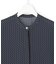【WEB&一部店舗限定カラーあり】BackSatinAmunzen バンドカラーブラウス