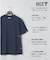 仕事で着れるTシャツ【サラサラ/よれにくい/透けにくい】キレイめ 鹿の子 ビズTシャツ