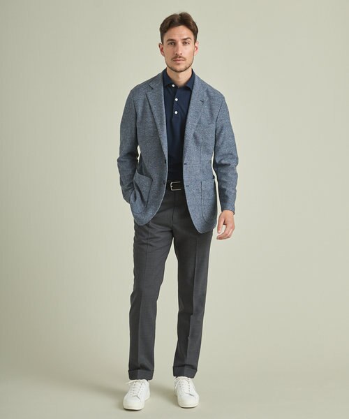 616 新品 五大陸 【宮田毛織】リネンジャージー カーディガン