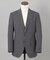 【御幸毛織】 WOOL×SOLOTEX ストレッチスーツ（平織/グレー）