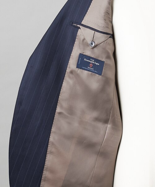 ZEGNA/ゼニア】TROFEO/トロフェオ スーツ（ネイビー×ストライプ