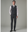 【ZEGNA/ゼニア】ISLANDFLEECE/アイランドフリース 3ピーススーツ（グレー）