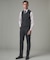 【ZEGNA/ゼニア】ISLANDFLEECE/アイランドフリース 3ピーススーツ（グレー）