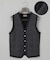 体温調整に【洗える/チクチクしにくい/ピリングしにくい】イタリア糸 ハイゲージ ベスト_WOOL100%