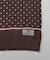 【WOOL100％】大判ドットットプリントストール