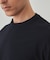 ジャケットのインナーに最適【WEB&一部店舗限定】キレイ目 鹿の子 ビズ長袖Tシャツ