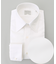 【形態安定】PREMIUMPLEATS_レギュラーカラー 通年ドレスシャツ_ホワイト(25年春夏モデル)
