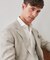 【DORMEUIL】ドーメル HEXAGON リネン ジャケット_ベージュ