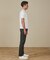 クルーネック以上 モックネック未満【ジャケット専用】カバーネック ドレスTシャツ