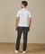 クルーネック以上 モックネック未満【ジャケット専用】カバーネック ドレスTシャツ